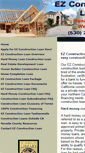 Mobile Screenshot of ezconstructionloan.com